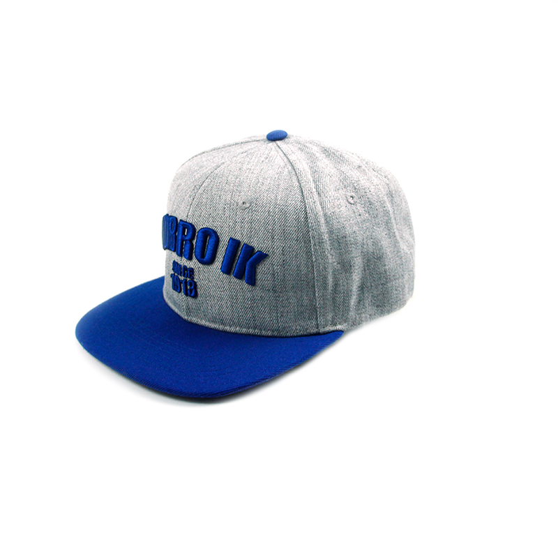 Cappello da baseball Snapback personalizzato con logo ricamato 3D (1)