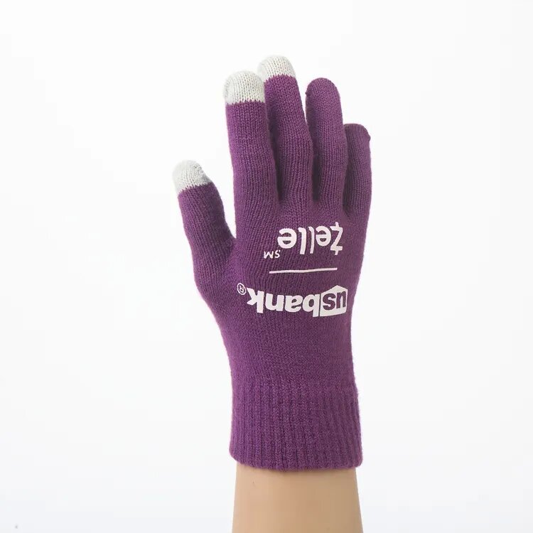 Winter Warm Women Bicycle Gloves Acrylic 7_proc