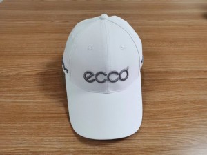 ECCO হোয়াইট বেসবল ক্যাপ