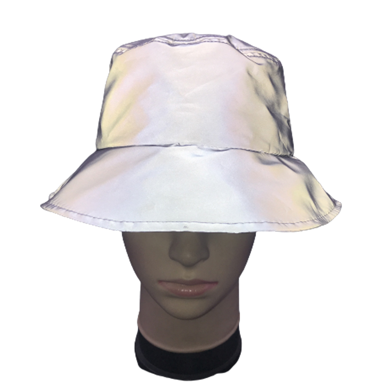 Hot sale Fashion Custom Blank reflective bucket hat (3)